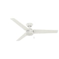 thumbnail image 1 of Hunter Cassius Ventilateur de Plafond Intérieur et Extérieur de 52 Pouces avec Chaîne de Tirage, Blanc Frais, 1 of 7