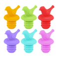 thumbnail image 2 of Ynlkorvg Bouchon de Vin Petit Oiseau Bouchon de Bouteille de Vin Coloré Réutilisable en Silicone Bouchon de Bouteille de Vin Décorer Bouchon de Vin Mignon pour, 2 of 9