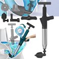 thumbnail image 2 of Pneumatic Drain Cleaner Tool High Pressure Air Powered Sewer Line Unclogger for Toilet Pipe and Floor Drain Connection, 2 of 4