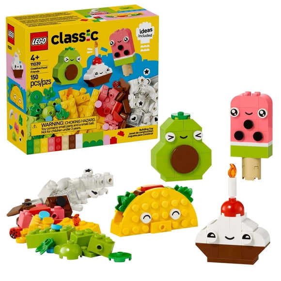 LEGO Classic Les amis aliments créatifs 11039 Ensemble de construction (150 pièces)