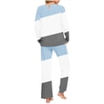 thumbnail image 4 of Yuyuzo Ensembles de Pyjama pour Femmes 2 Pcs à Manches Longues Col Rond avec Poches, 4 of 6