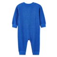 thumbnail image 2 of George Baby Boys' Waffle Henley Romper, 2 of 2
