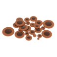 thumbnail image 4 of Pads Portable PU leather durable replacement wind instrument parts for saxophone Tenor, 4 of 8