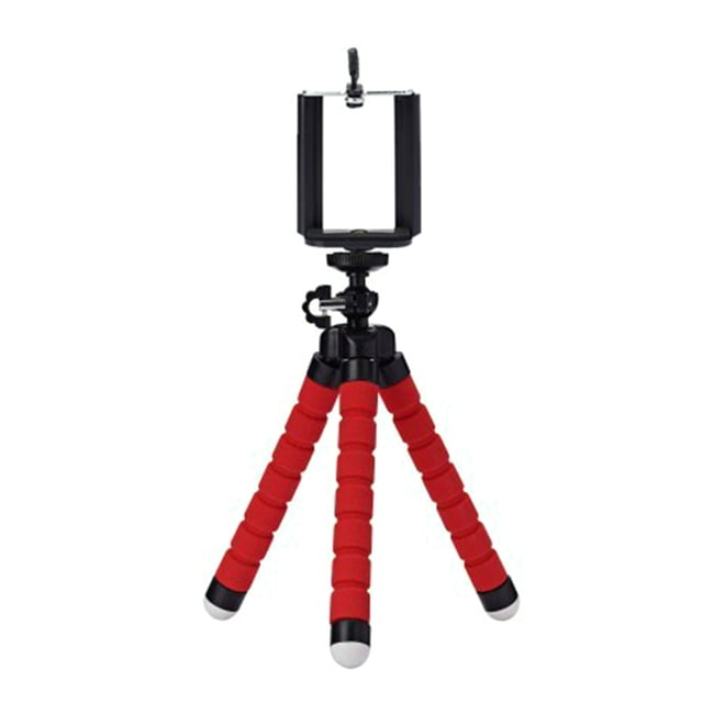 Mistaha Mobile Phone Tripod Mini Flexible Sponge Octopus Shape Tripod Smartphone Camera Bendable Tripod