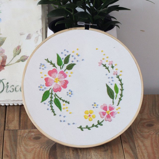Fridja Embroidery Cross Stitch Kit Set for Beginners-Handmade Embroidery DIY Craft