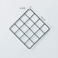thumbnail image 4 of MERRYHAPY 2Pcs Black Iron Mesh Photo Frame Wall Hanging Decoration for Picture Display and Wall Decor, 4 of 8