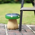 thumbnail image 3 of hometrends 11" Orange Mushroom Stool, 3 of 3