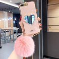 thumbnail image 1 of Makeup Mirror Mobile Phone Case, Luxurious Bling Heart-Shaped Mirror Phone Case(iPhone 7plus/8plus), 1 of 8