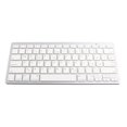 thumbnail image 3 of Ultra Thin Portable White Cordless Keyboard With Easy Operation And Small, Lightweight For , For IOS, For, 3 of 8