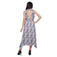 thumbnail image 2 of Moomaya Robe Style Asymétrique pour Femmes Grande Taille Sans Manches Vêtements Décontractés, 2 of 5