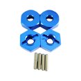 thumbnail image 1 of Xingzhi 4piece 5MM Alliage d'Aluminium Roue Adaptateur Support pour 1/10 AXIAL SCX10 Précision CNC Traité Alliage d'Aluminium Roue Bleu Foncé 1Set, 1 of 6