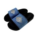 thumbnail image 2 of RKSTN Pantoufles pour Femmes Chaussures d'Été Plates à la Mode, Pantoufles pour Femmes Intérieur Extérieur, 2 of 6