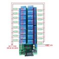thumbnail image 4 of LHCER Module de Relais 16 Canaux, Carte de Relais, R223C16 Carte de Relais 16 Canaux Module de Relais DB9 Interface Femelle Port Série Module Intelligent, 4 of 8