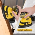 thumbnail image 1 of Machine Detail Sander 13,000 OPM Compact Electric Sander with Dust Collector 220W 1.6Amp Power Sander with 20PCS Sanderpapers and Transparent Dust Box for Tight Spaces Woodworking, 1 of 7
