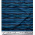 thumbnail image 1 of Soimoi Modal Satin Fabric Abstract Stripe Printed Fabric 1 Yard 42 Inch Wide, 1 of 3