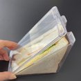 thumbnail image 1 of TACILIP Contenant à Sandwich Triangles Contenant à Sandwich Triangulaire Contenant à Sandwich Lavable, Organisation de Cuisine, 1 of 6