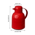 thumbnail image 3 of Kbndieu A Kettle Home Large Capacity Hot Kettle Office Portable Glass Insulated Pot Teapot Open Water Bottle Kitchen Essentials, 3 of 5
