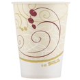 thumbnail image 2 of Dart Solo R9N-J8000 Symphony 9 oz. Wax Treated Paper Cold Cup - 100/Pack, 2 of 4