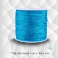 thumbnail image 2 of Telituny Cordon Nœud Papillon Chinois-100 m x 0,8 mm Nylon Nœud Papillon Chinois Cordon Filet Macramé Queue-de-Pie Bleu, 2 of 5