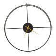 thumbnail image 3 of Abbracc 14"/20" Iron Simple Wall Clock Silent Unique Modern Office Large Black, 3 of 8