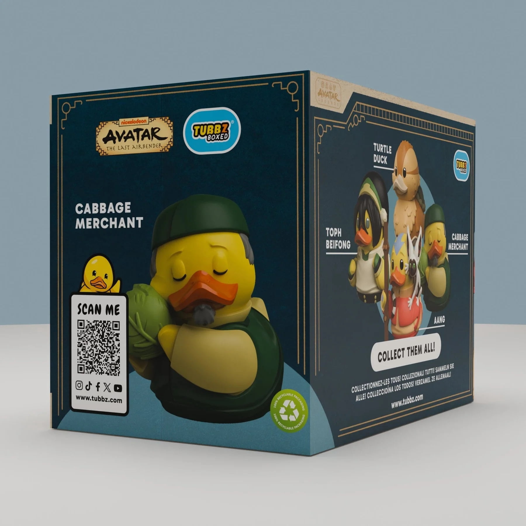 TUBBZ (Boxed Edition) Avatar : The Last Air Bender Cabbage Merchant Vinyl Figure