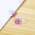thumbnail image 2 of Paper Clips and Binder Clips Transparent Binder Long Tail Folder Stationery Folder Receipt Organizer Folder Snack Bag Sealing Clippaper Receipt Organizer, 2 of 7