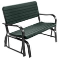 thumbnail image 2 of Costway Outdoor Patio Swing Porch Rocker Glider Bench Loveseat Garden Seat Steel, 2 of 10