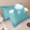 thumbnail image 2 of Birdeem Pillowcase Cases Set of 2 Polyester Microfiber Pillowcase 2 Pack Super Soft and Cozy Pillowcase Case Covers Ultra Soft Pillowcases Standard Size Breathable, 2 of 12