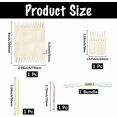 thumbnail image 2 of 5Pcs Wooden Knitting Loom Boards Rectangle Weaving Loom Kit Natural Wood Knitting Comb Small Frame Tools Set with Plastic Crochet Needles Wool Threads for DIY Weaving Handcrafts Beginners, 2 of 9