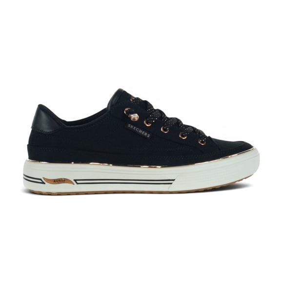 Skechers Women's Arch Fit Arcade - Prim N Pretty Black Sneakers 177159.BLK - 6