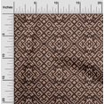 thumbnail image 2 of oneOone Viscose Chiffon Brown Fabric African Aztech Sewing Material Print Fabric By The Yard 42 Inch Wide, 2 of 4