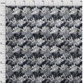 thumbnail image 4 of oneOone Cotton Poplin Gray Fabric Writing Abstract Texture With Text Fabric For Sewing Printed Craft Fabric By The Yard 56 Inch Wide, 4 of 4