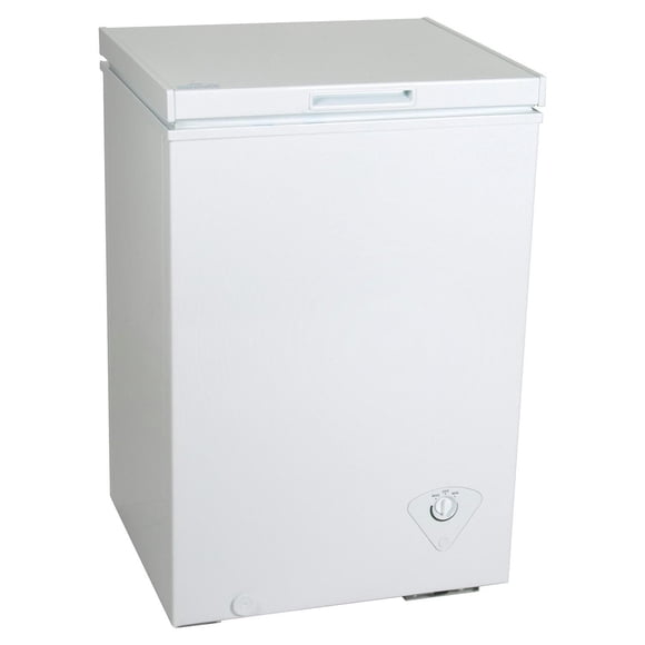 Koolatron KTCF99 3.5 Cubic Foot (99 Liters) Chest Freezer with Adjustable Thermostat