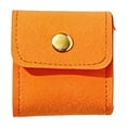 thumbnail image 3 of Orange Mini Travel Jewelry Bag Portable Compartment Storage Bag For Rings Earrings Necklaces Small Pouch For Organizing Jewelry On The Go Orange, 3 of 7