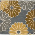 thumbnail image 1 of Safavieh Tapis Carré Soho en Gris / Jaune, 1 of 2