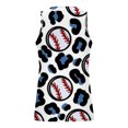 thumbnail image 3 of LSLJS Débardeurs de Baseball pour Hommes Été Décontractés Sans Manches T-Shirts Amusants Débardeurs Graphiques de Baseball, 3 of 4