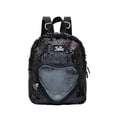 thumbnail image 1 of Justice backpack black with sequins, 1 of 2