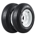 thumbnail image 1 of BeesClover Trailer Tire & Wheel Assembly Set of 2, 760LB Capacity for Utility & Boat Trailers, 1 of 8