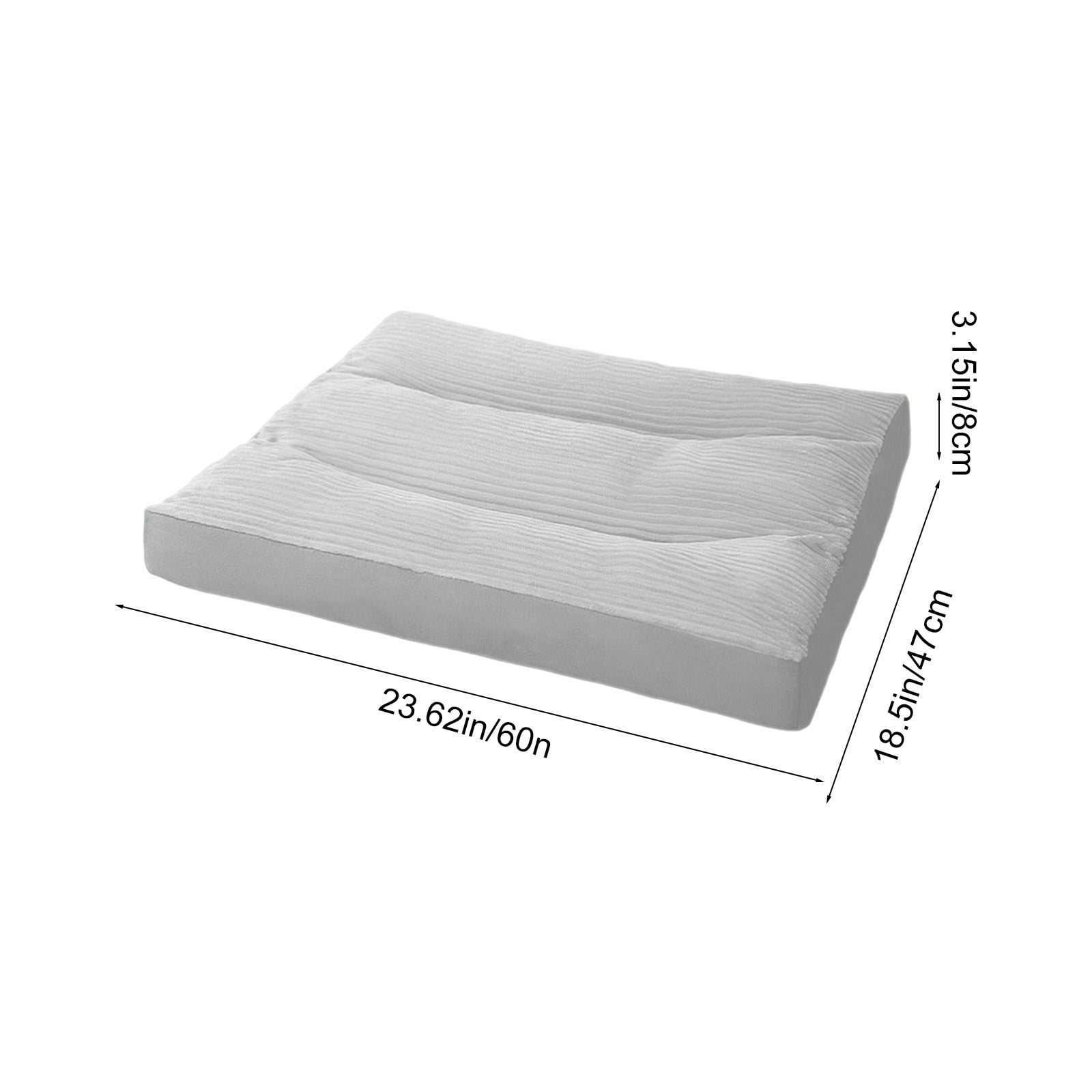 Dog Beds for Large Dogs Extra Large Dog Bed Washable Pet Mattress Thick Warm Cozy Cushion for Large Dogs Indoor Puppy Sleeping Pad Comfortable Mat Dog Beds for Extra Large Dogs(23.62*18.5*3.15in)