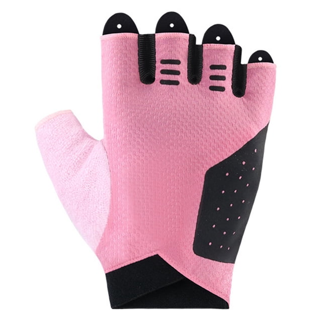 Gants d'Entraînement Antidérapants Fins Demi-Doigts Gants de Cyclisme Gants de Musculation