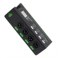 thumbnail image 3 of 4CH 3 Pin Audio/ over Network Cable Extender DMX512 Network Signal Extender XLR to RJ45 Ethernet Adapter XLR-Male,1 x 4CH Audio/DMX over Network cable Extender,Black, 3 of 7