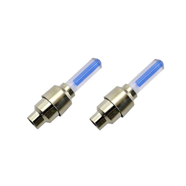 XZNGL Start Button Car Accessories Led Lights for Bike Wheels Led Wheel Lights for Cars 2Pcs Bike Car Motorcycle Wheel Tyre Valves Cap Flash Led Light Lamp Accessories Led Bike Wheel Lights
