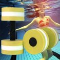 thumbnail image 2 of Foam Dumbbell Barbell Set for Aquatic Fitness and Resistance Training Exercise, 2 of 6