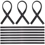 10pcs Wiper pare-brise Recharges Lame de voiture Inserts de rechange Wiper Pare-vent Rechargees