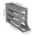 thumbnail image 4 of Porte-œufs à 4 Niveaux pour Réfrigérateur - Réfrigérateur à Roulement Automatique, 4 of 8