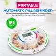 thumbnail image 2 of MEDca Automatic Pill Dispenser, LCD Display, Light & Sound Alarm, Plastic, 2 of 9