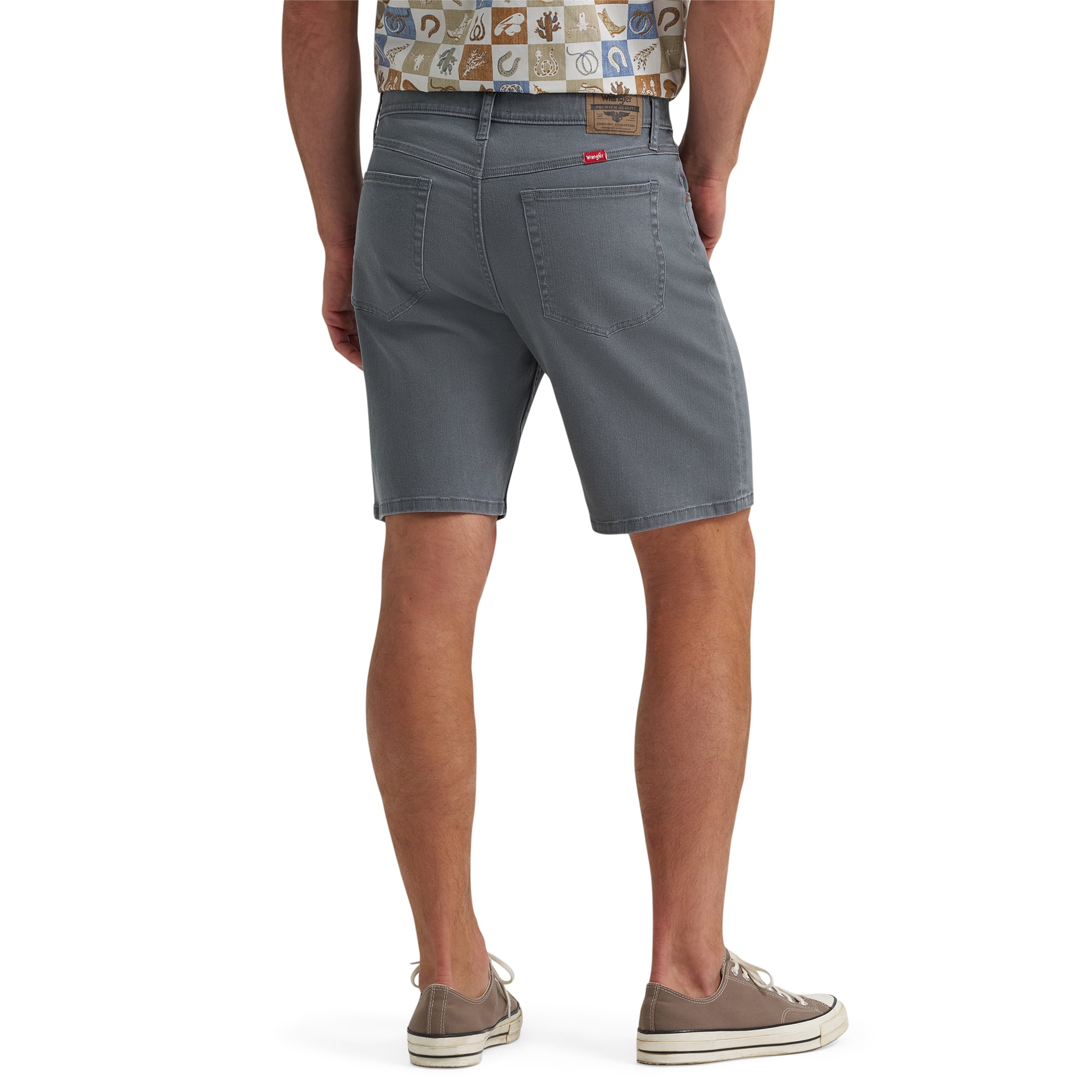 Short en denim extensible à cinq poches pour homme, coupe régulière Wrangler®
