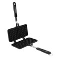 thumbnail image 1 of Double Waffle Pan,  Multifunctional Aluminum Stovetop Waffle Maker Pan  for Desserts, 1 of 7