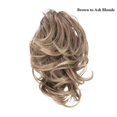 thumbnail image 2 of Chignon Décoiffé Postiches Synthétiques Pince à Griffes Ondulée Naturelle Extensions de Cheveux Queue de Cheval Courte, 2 of 7