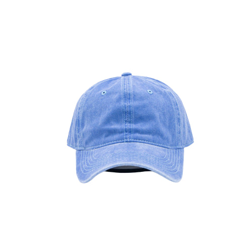 Plain Dyed Washed 100% Cotton Adjustable Baseball Cap Women & Men